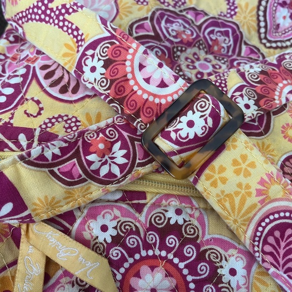 Vera Bradley “Bali Gold” Retired Print Quilted Crossbody Bag - Picture 6 of 6